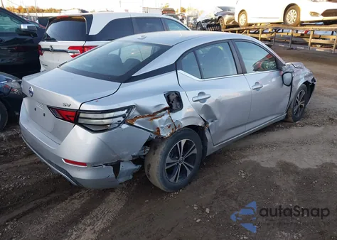 2020 Nissan Sentra Sv Xtronic Cvt from USA, damaged, VIN 3N1AB8CV3LY209685